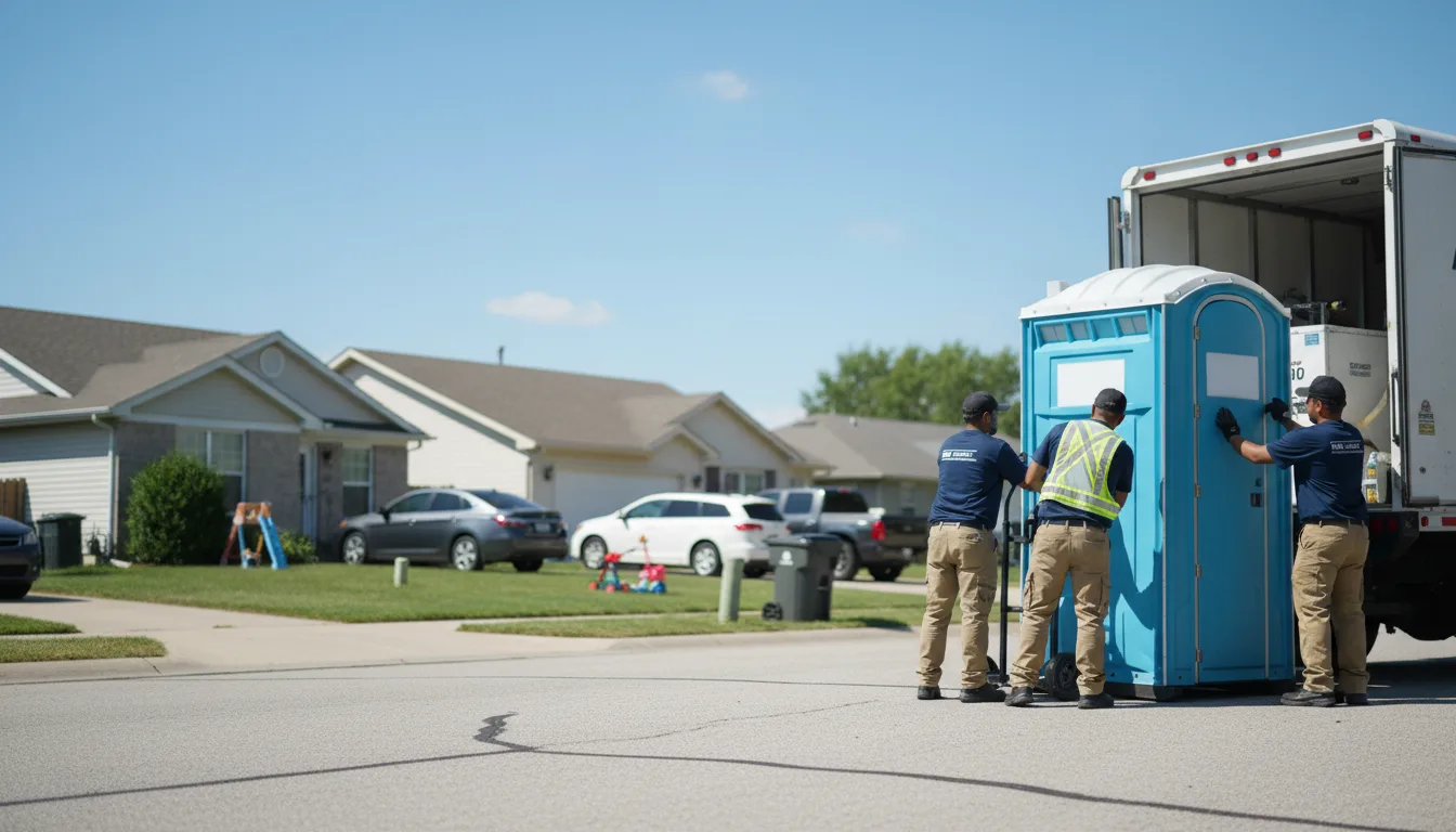 Standard Porta Potty Rentals in Belleville, IL near me